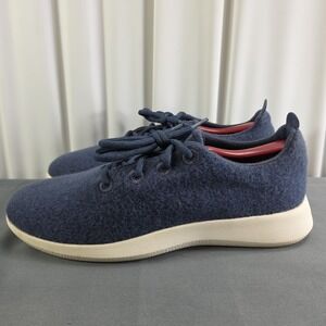 Allbirds Blue Merino Wool Lace Up‎ Shoes Women's US Size 11